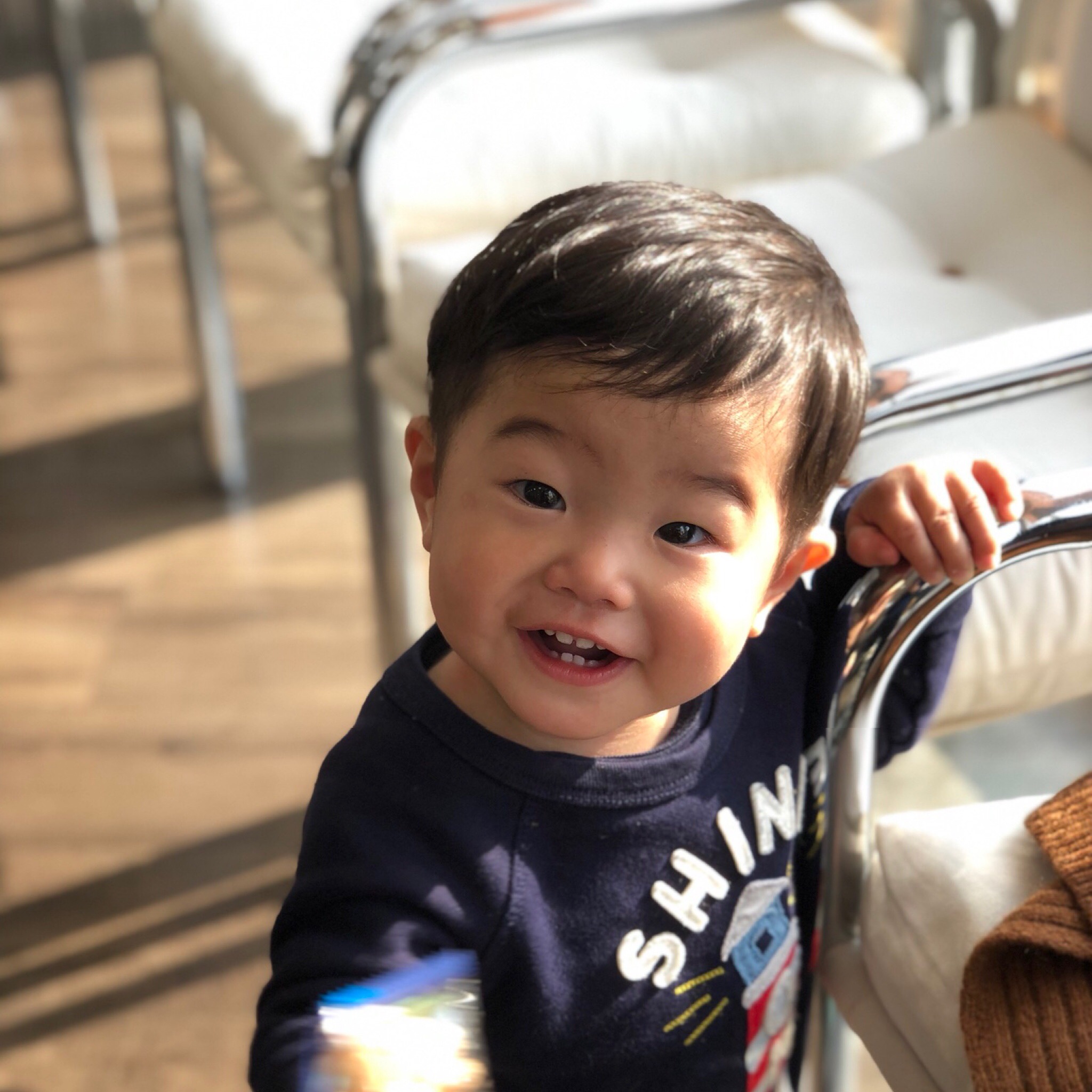 ユウシュン君の2回目の散髪 ヘアサロンタカハシ 高槻市の理容室 床屋 散髪屋